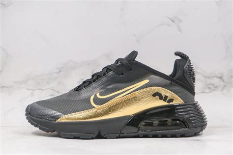 Nike Air Max 2090 Black Metallic Gold Men's 